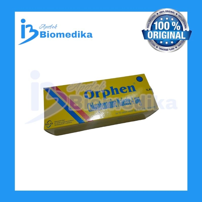 ORPHEN STRIP @10 TABLET obat gatal gatal