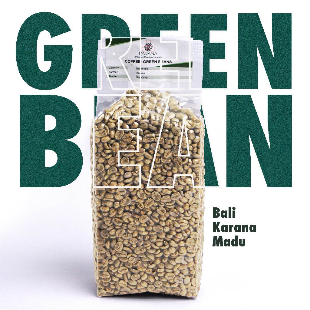 

Green Bean Arabika Bali Karana Madu - Honey Process (Specialty) 1 Kg