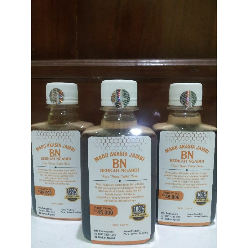 

madu akasia B N murni alam
