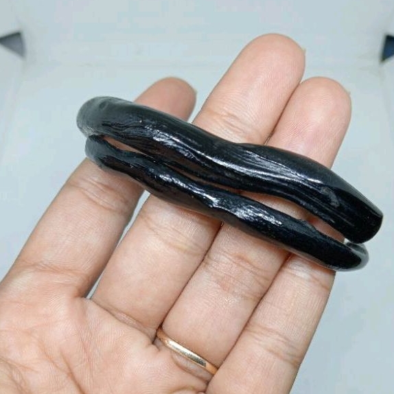 gelang akar Bahar hitam original/gelang akar bahar minimalis/gelang akar Bahar hitam asli