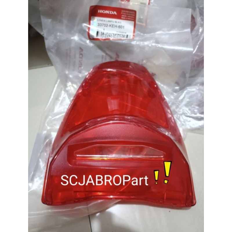 LENS COMB TAIL LIGHT HONDA  MEGAPRO PRIMUS...33702 KEH 601..ORI AHM