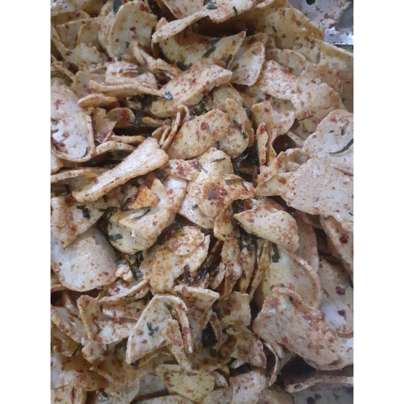 

basreng pedas daun jeruk 1kg