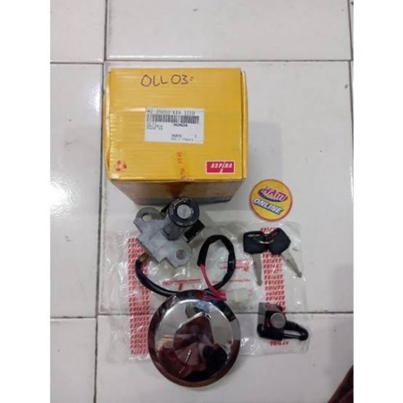 Kunci kontak Aspira Megapro lama