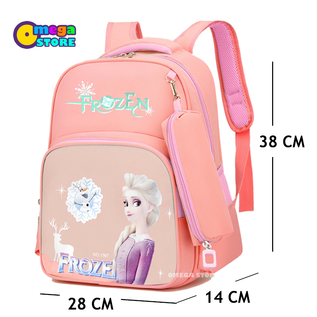 [O&amp;S] Tas Ransel Anak TK/SD Lucu Karakter Barbie-OS1019