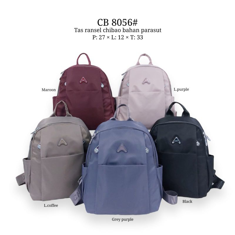 Tas kerja kuliah wanita fashion ransel Chibao Simple backpack