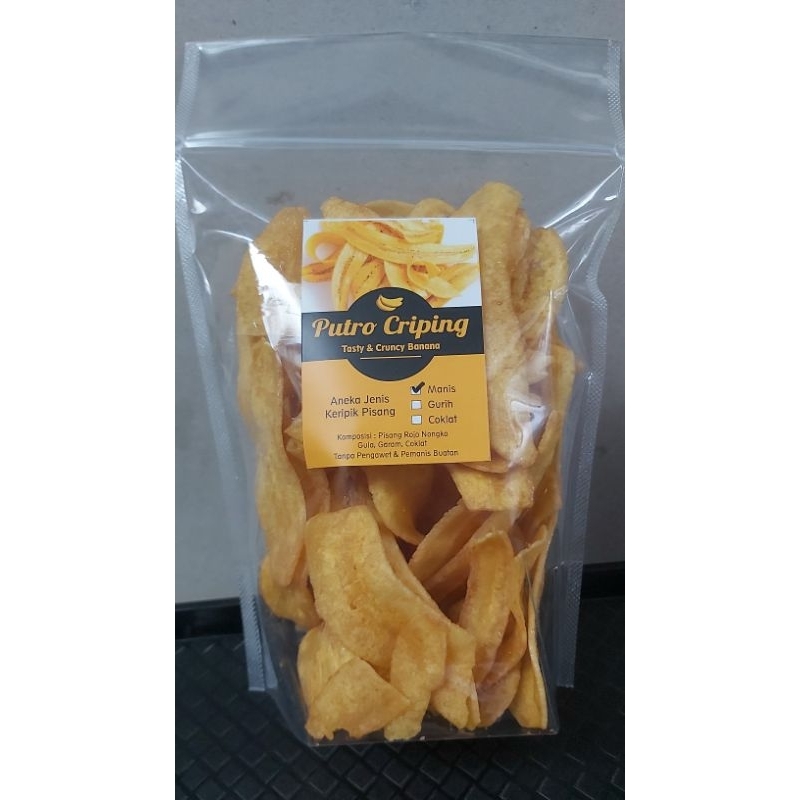 

Keripik Pisang/Manis/250gr