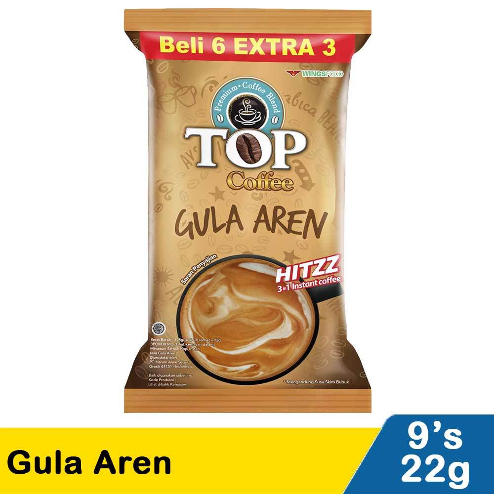 

Top Coffee Gula Aren 9X22g