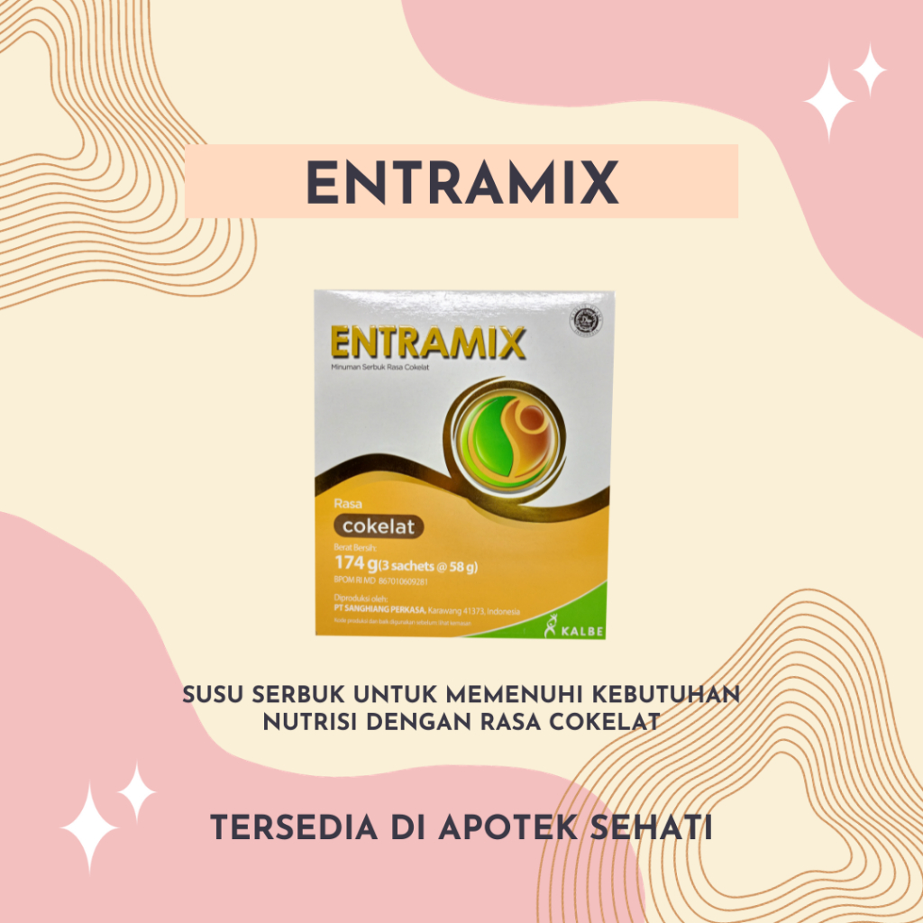 

Entramix Susu Bubuk untuk Kebutuhan Nutrisi 174g