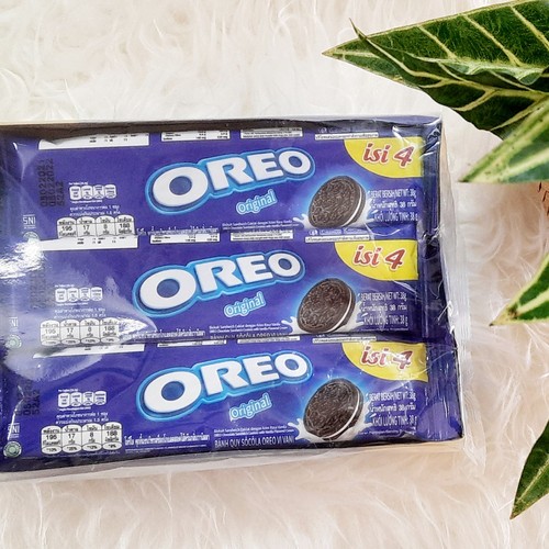 

{ PerBox isi 12} OREO Biskuit Keping Kemasan Box / { 12 x27,6gr }