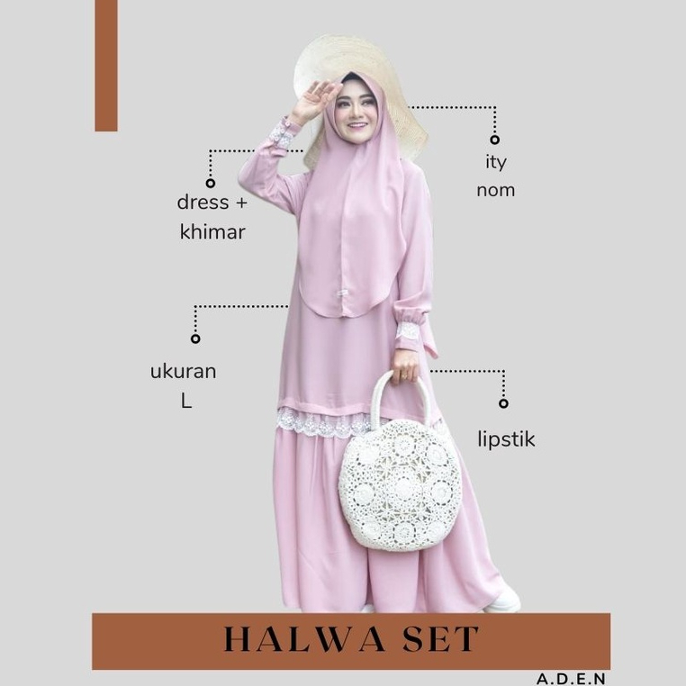 Halwa Gamis Set By Aden