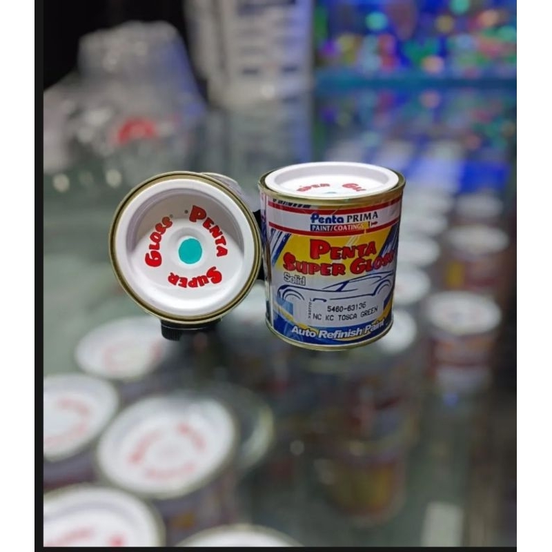 CAT PENTA SUPER GLOSS NC TOSCA GREEN 200 GRAM - CAT HIJAU TOSKA OTOMOTIF