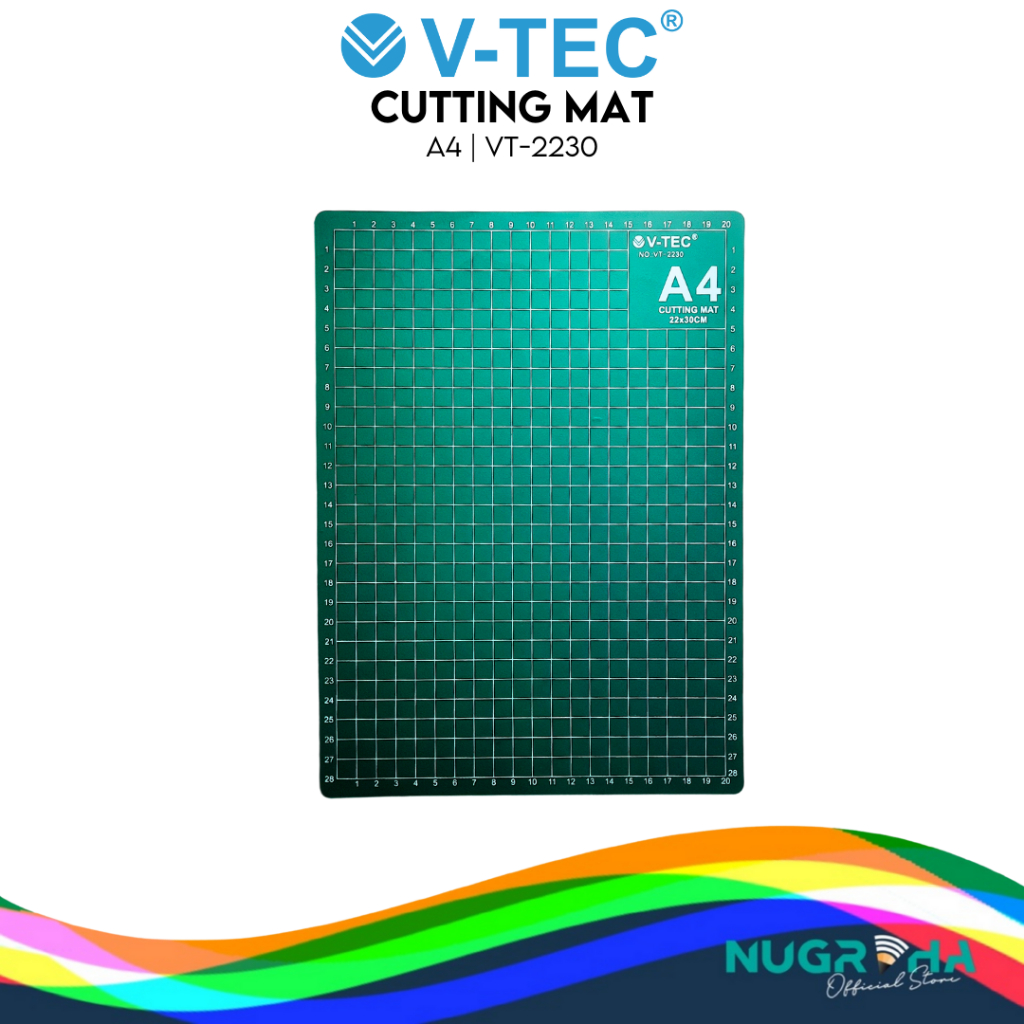 

Alas Potong Ukuran A4 PVC Cutting Mat Cutting Pad Board Alat DIY V-TEC 2230