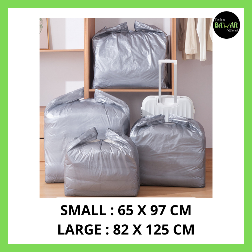 Kantong Plastik Kresek Jumbo / Kantong Plastik Jumbo Multifungsi / Plastik Kresek Koper Selimut