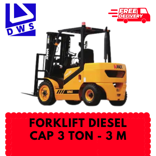 FORKLIFT 3 TON DIESEL ISUZU