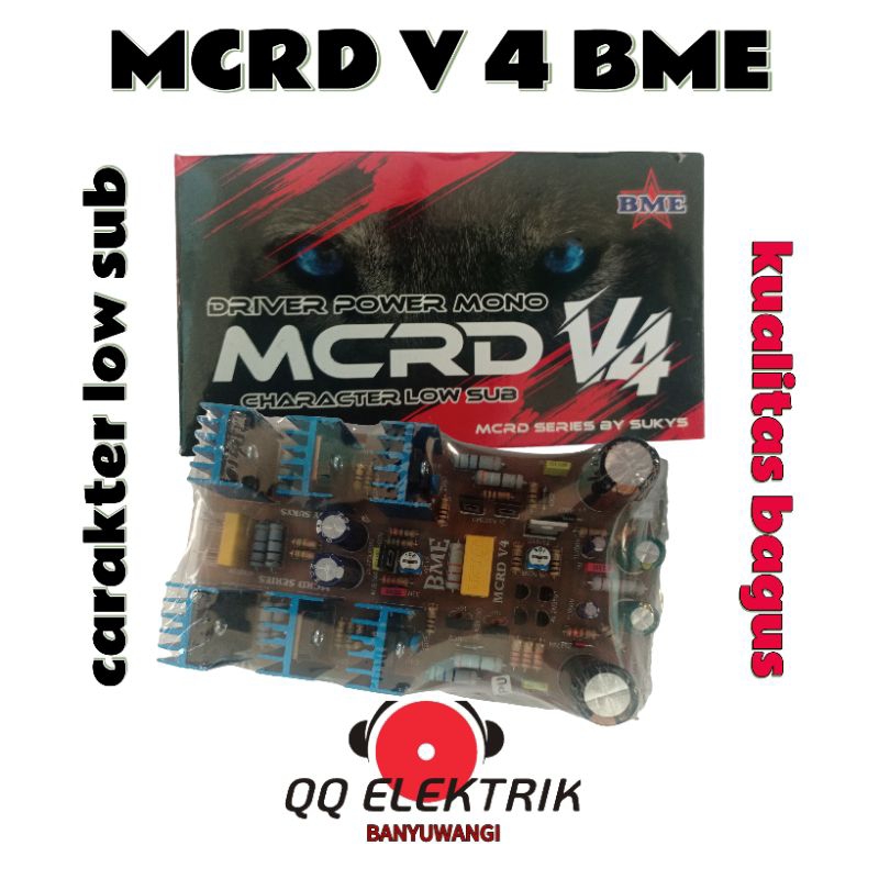 DRIVER POWER MCRD V4 BME KARAKTER LOW SUB