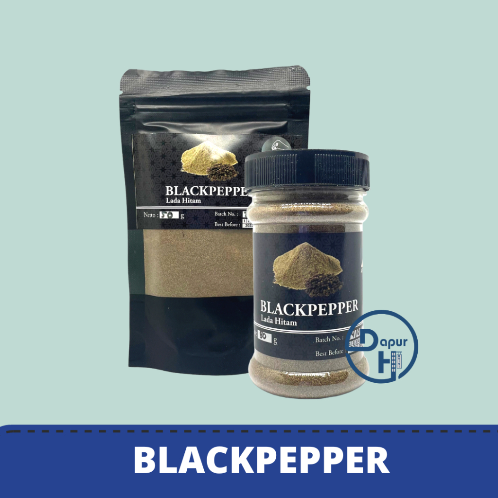 

LADA HITAM Butir & Bubuk 50 g │ Peppercorn Tellicherry