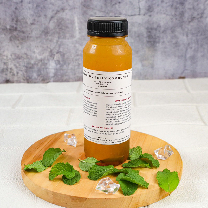 

Kombucha Lemon Madu Blissful Belly Kombucha 250ml