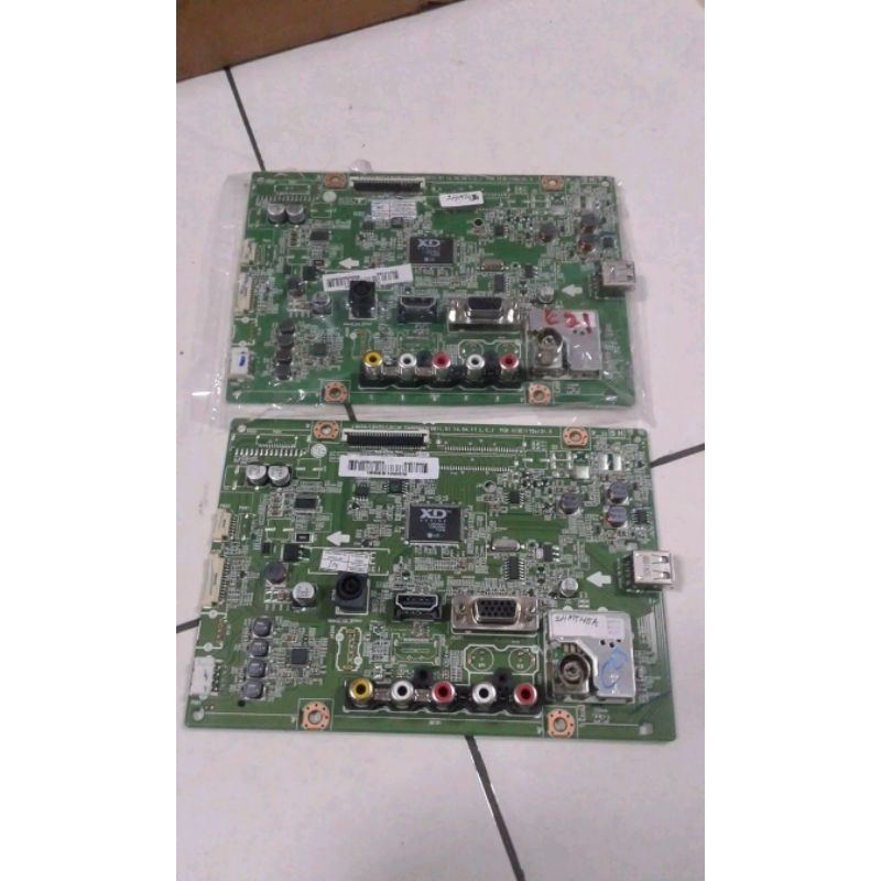 MB - MAINBOARD - MOTHERBOARD - MOBO - MICOM - MODUL - MESIN TV LED LG 24MT45A - 24MT45 - 24MT