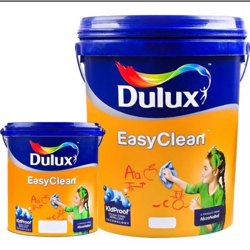 Cat Tembok Dulux Easy Clean 2.5 Ltr Pink 5 Kg 5Kg Interior Pinky