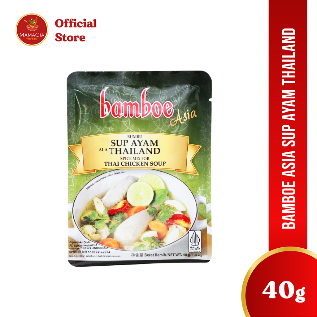 

Bamboe Bumbu Asia Instan Sup Ayam Thailand 40gr