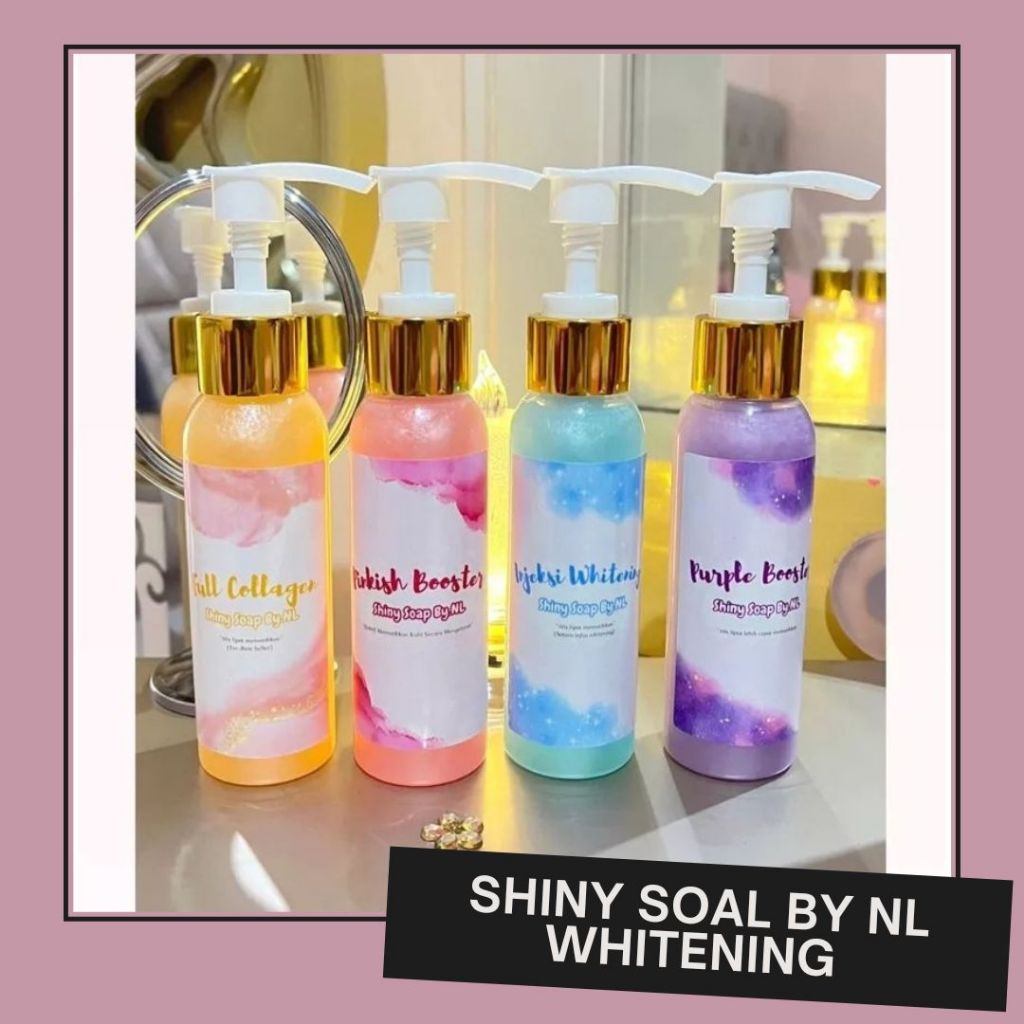 SABUN SHINY BY NL NEW FORMULA WHITENING