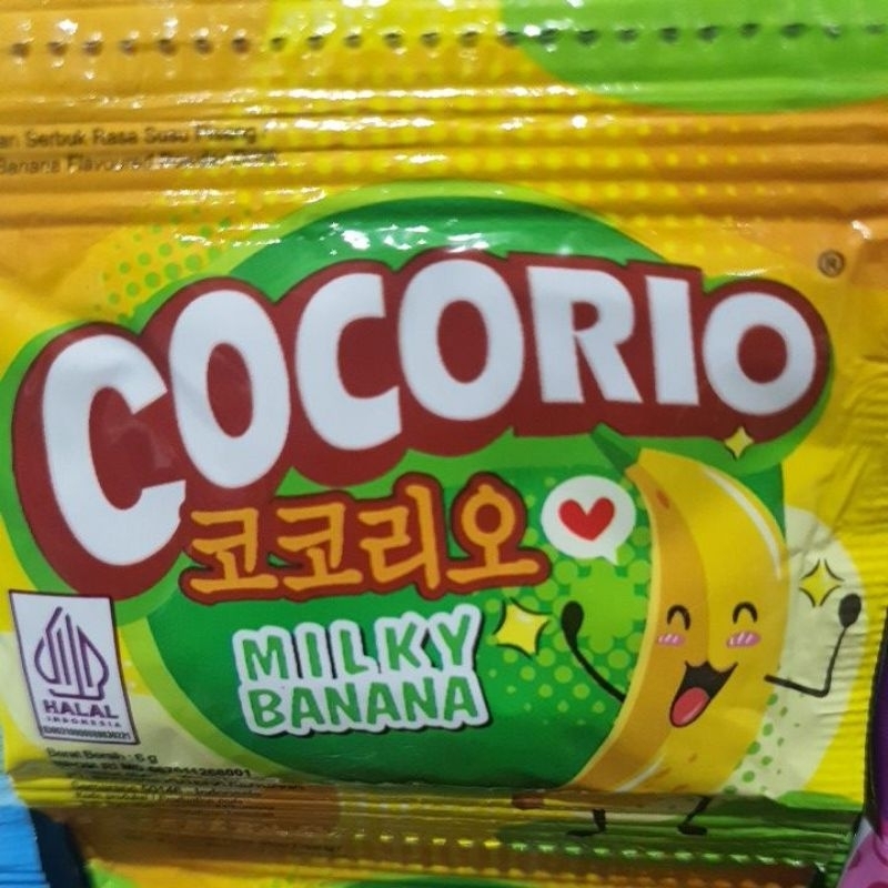 

Cocorio Milky Banana 1renceng (10pcs)