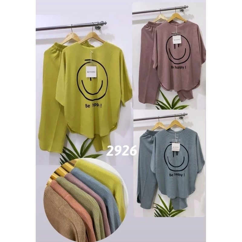 Setelan rajut premium KUYIFEI 2926//Setelan rajut//Setcel rajut premium//One set rajut//one set