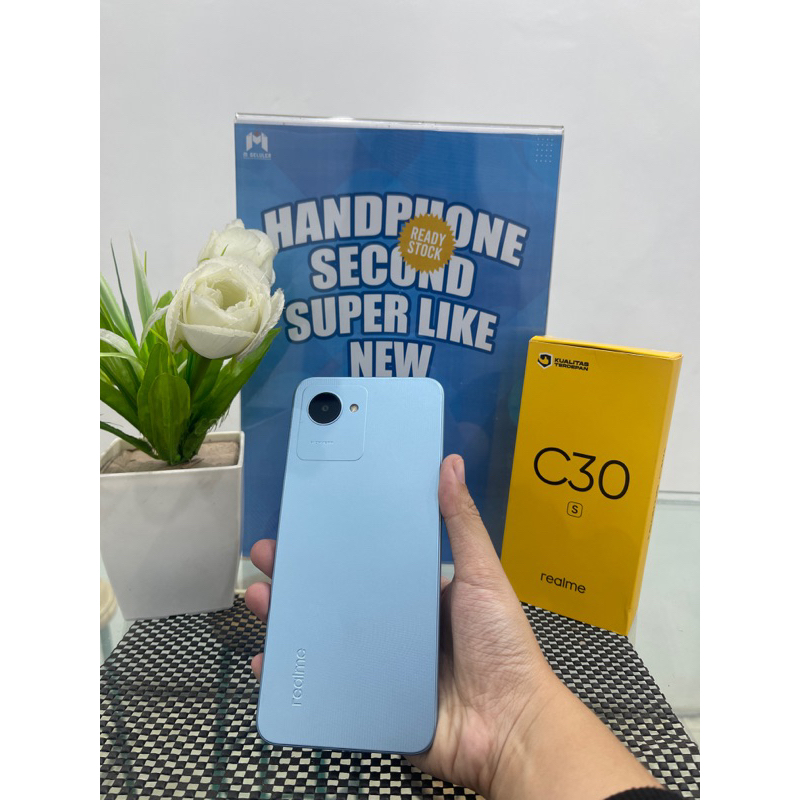 REALME C30s 3/32GB || SECOND SUPER LIKE NEW || SECOND BERGARANSI