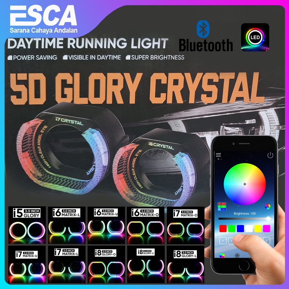 5D Shroud RGB Matrix Glory Vahid Bluetooth Apps Operate | Casing Projie RGB 5D Vahid | Premium Elega