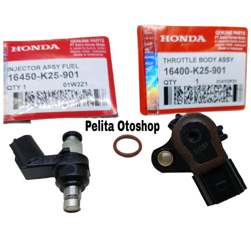 Injektor Injector Plus Sensor Tps Beat Fi , Beat Pop , Beat Esp 2015-2019 , Scoopy fi.