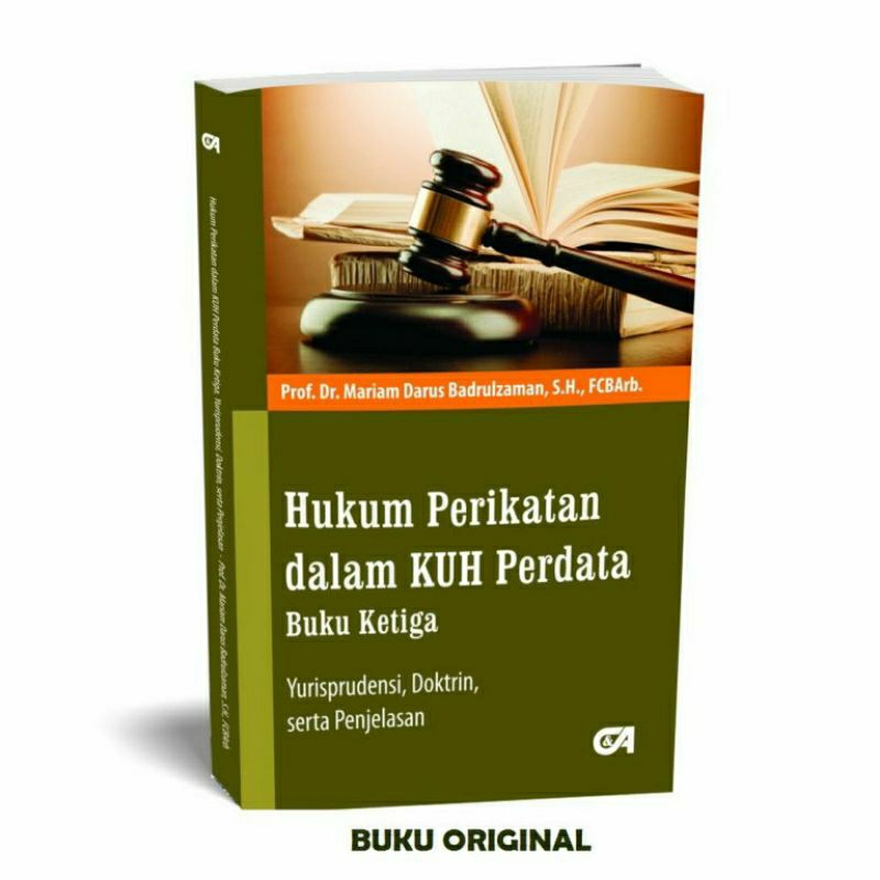 Hukum Perikatan dalam KUH Perdata Mariam Original Alfabeta