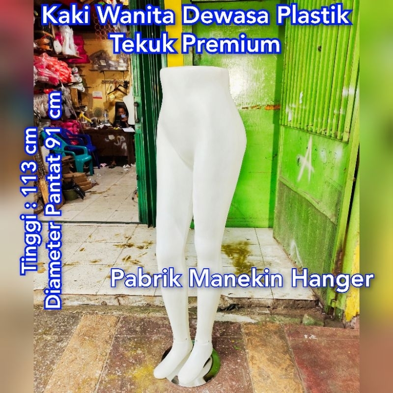 Manekin kaki wanita/ manekin kaki plastik/ display celana/ display pakaian
