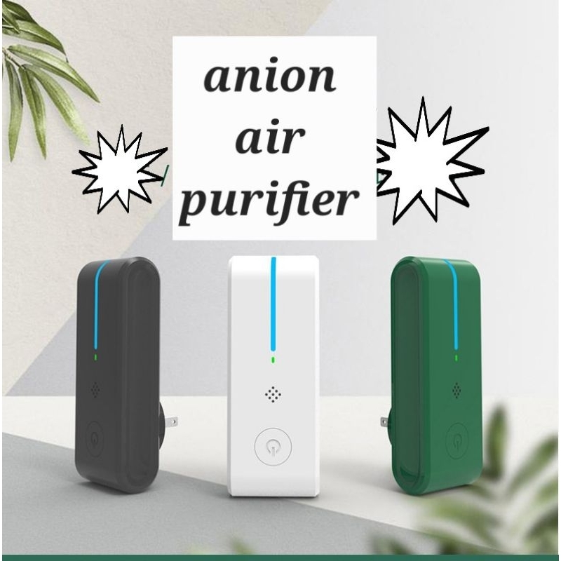 anion air purifier pembersih udara mini portable air purifier