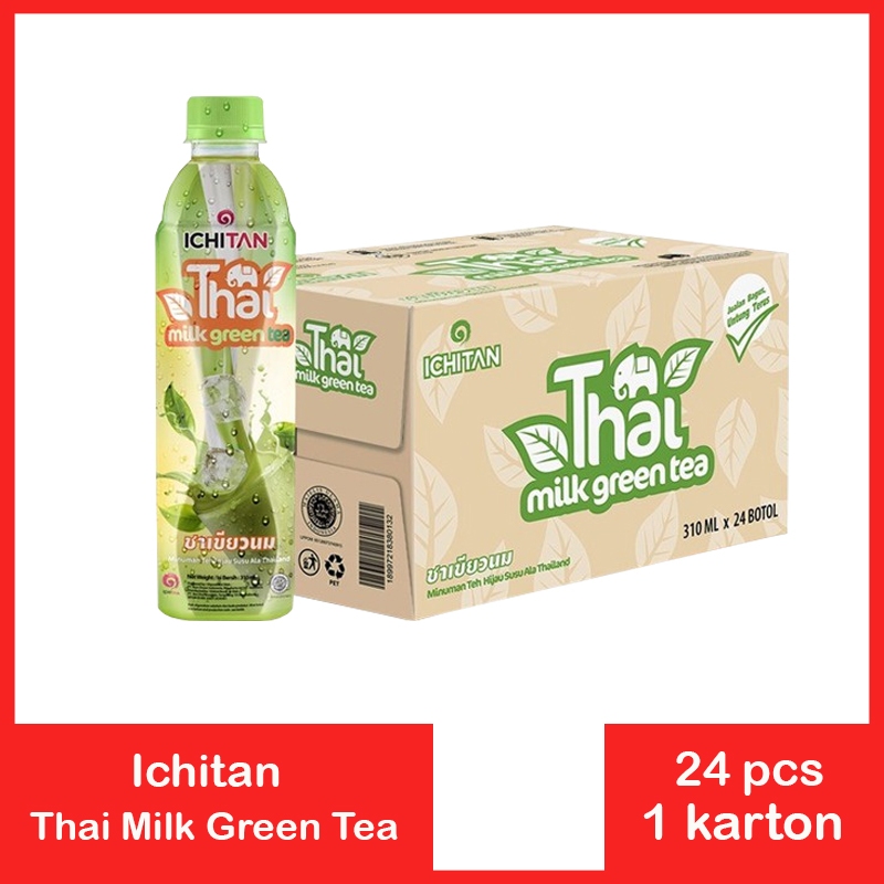 

Ichitan Thai Milk Greentea 310 ml / 24 pcs /1 Karton Best Seller