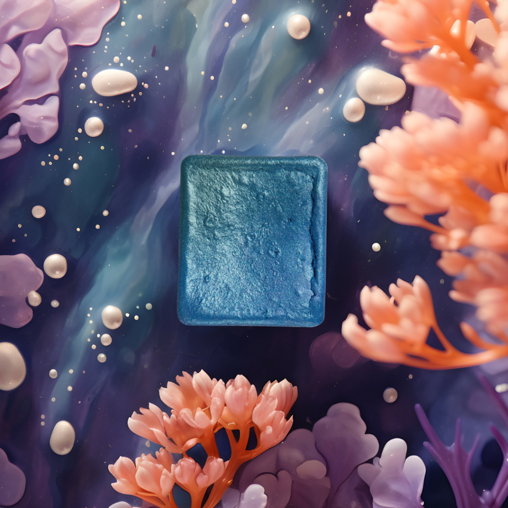 

Dreamy Poppies Furina Genshin Impact Inspired Handmade Mettalic Watercolor