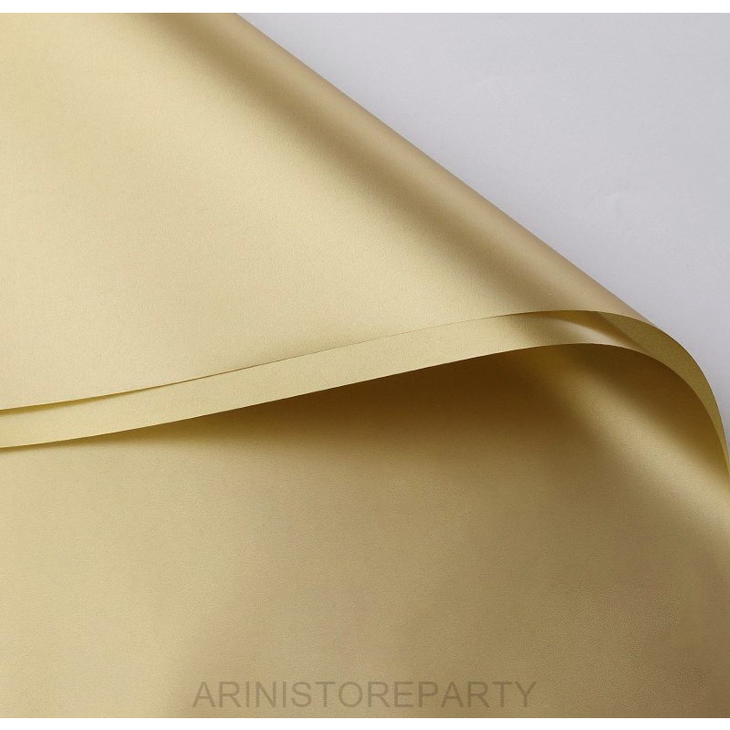 

[5 Lembar] Flower Wrapping Cellophane Matte Transparant