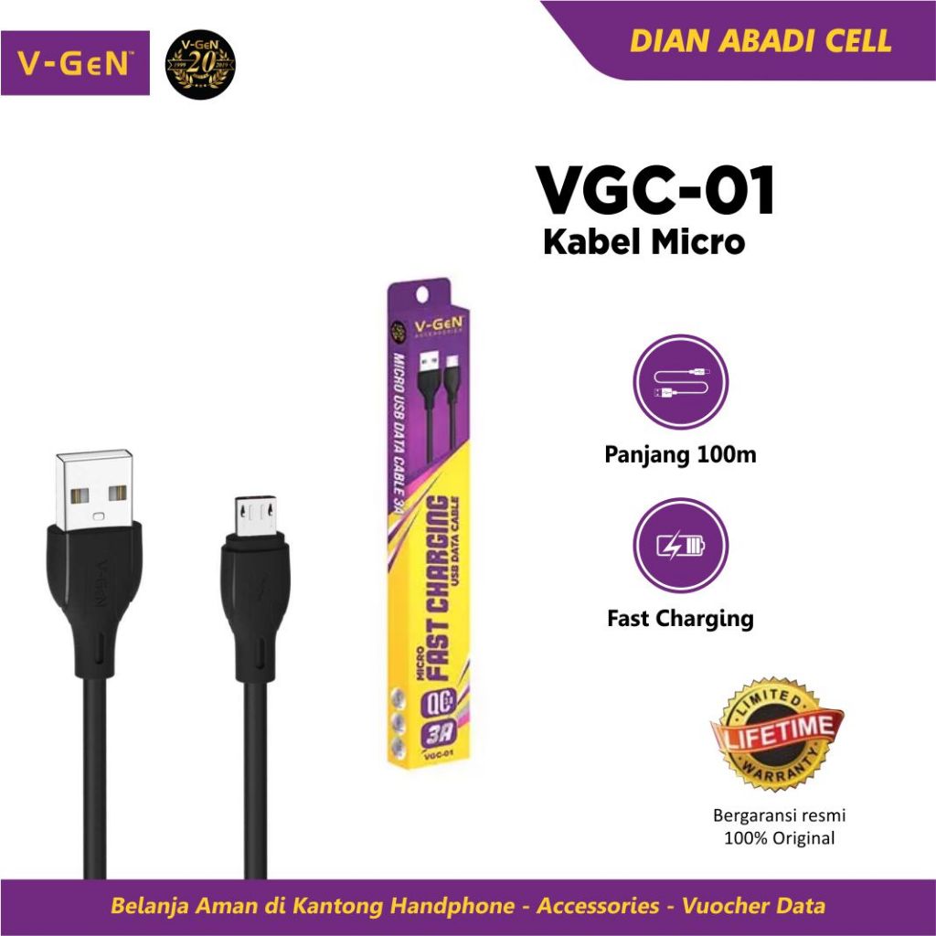 Kabel Data Micro V-Gen VGC-01 3A