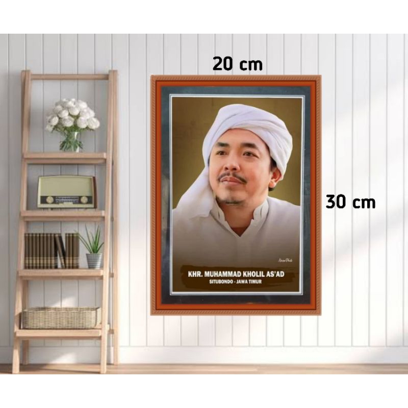 Poster Foto KHR. KHOLIL AS'AD SYAMSUL ARIFIN