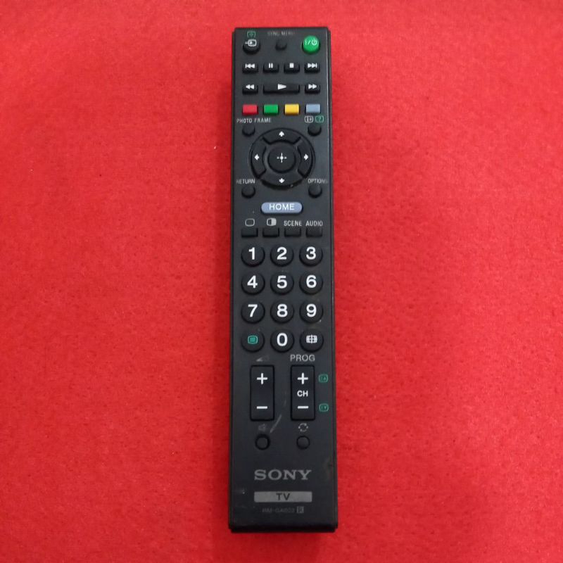 Remote TV LCD LED SONY Original Asli . RM - GA022 .