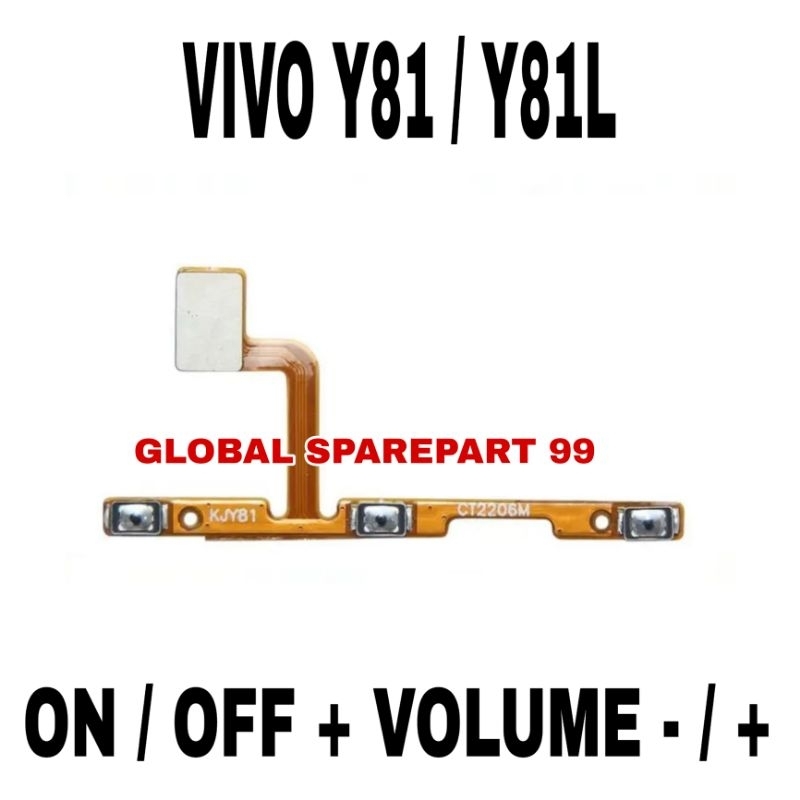 FLEXIBEL ON / OFF + VOLUME - / + VIVO Y81 / Y81L
