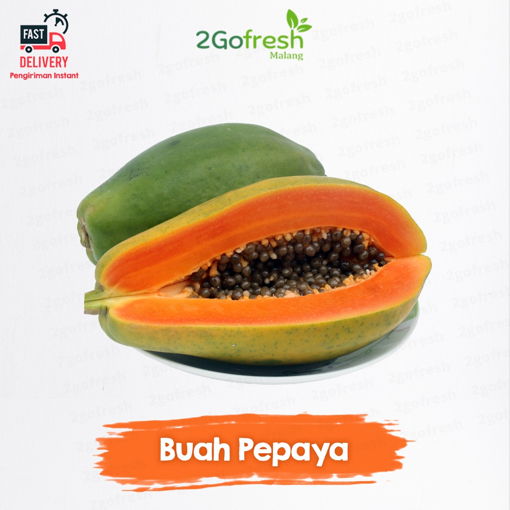 

Buah Pepaya Matang Manis Fresh - Rempah Sayur Sayuran & Buah Buahan