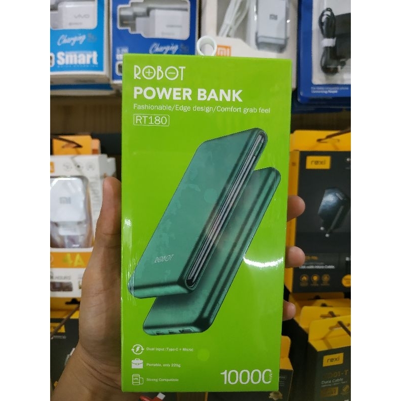 PowerBank Robot RT180 10000Mah / Powerbank Original Robot 10000Mah / Powerbank murah