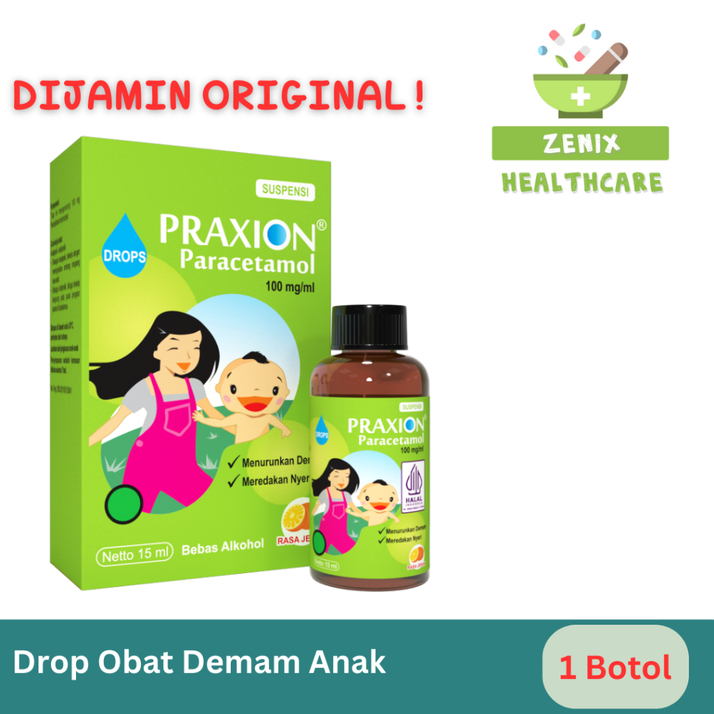 Praxion Drop Obat Demam Anak