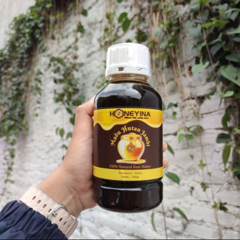 

Madu Hitam Hutan Jambi/ Madu Hitam Honeyina Madu Murni 100%