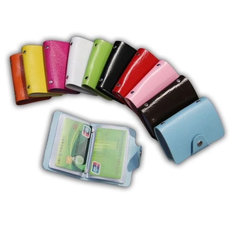 MANADO ❤ DOMPET kartu card holder dompet emas logam mulia kecil transparan