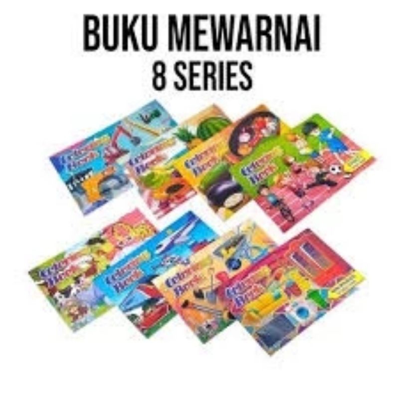 

Buku Mewarnai Kecil Ukuran B5 / 1 Pcs Buku Mewarnai Ukuran Kecil