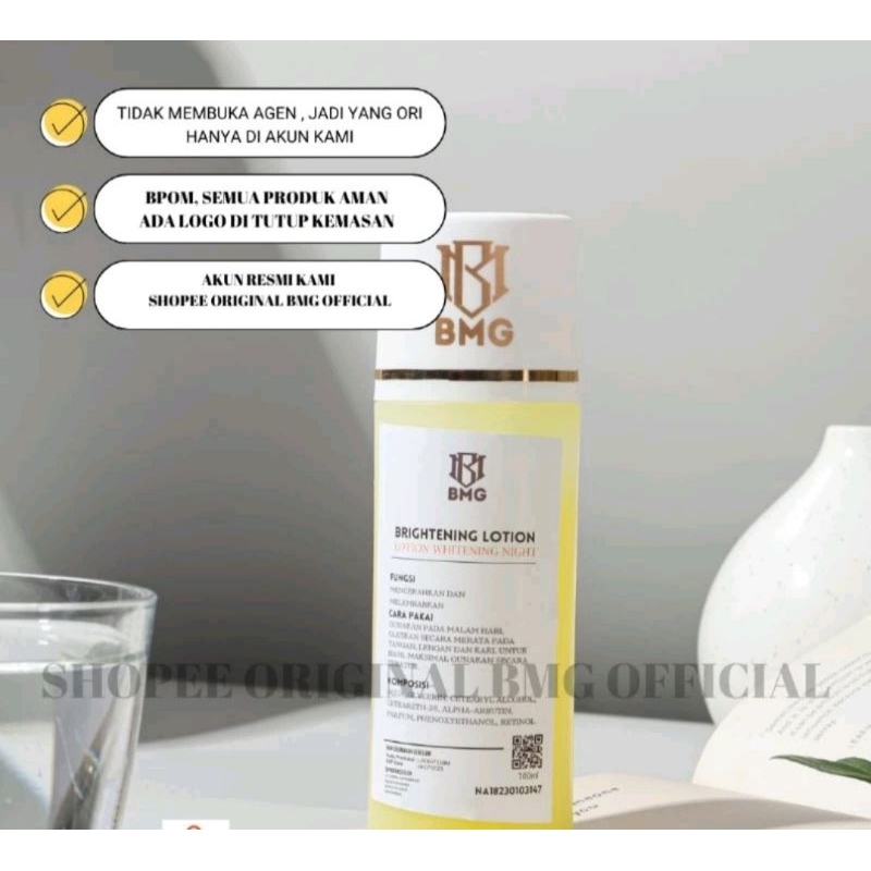 Lotion Anggur Kuning /lotion malam bmg