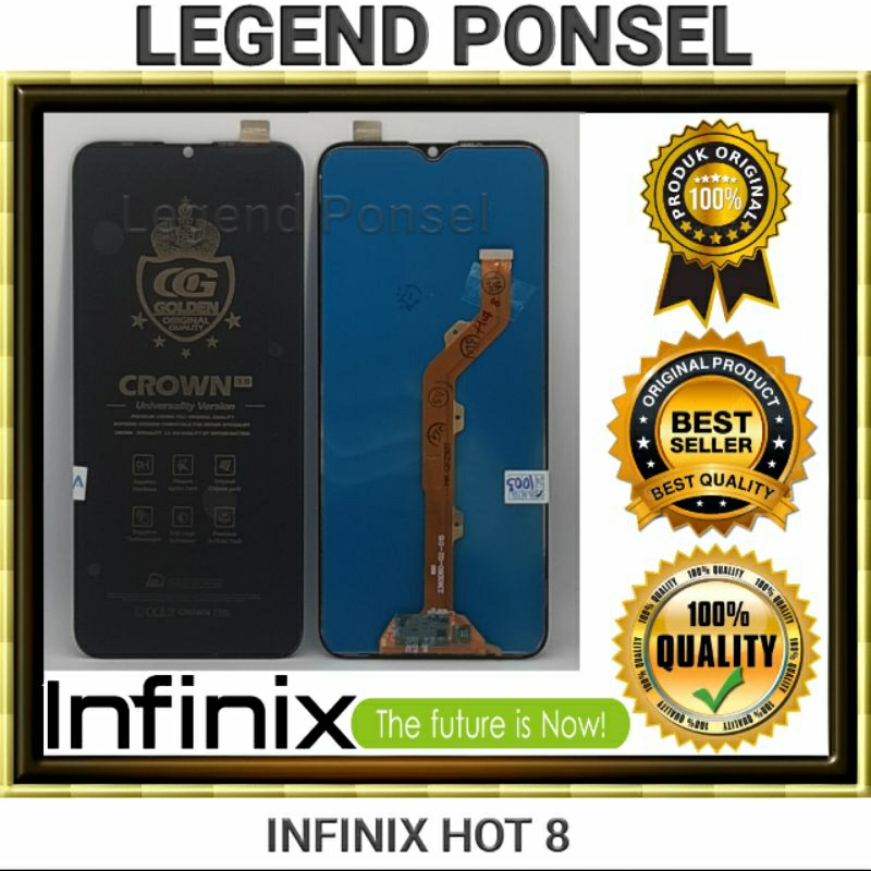 LCD INFINIX HOT 8 FULLSET ORIGINAL QUALITY