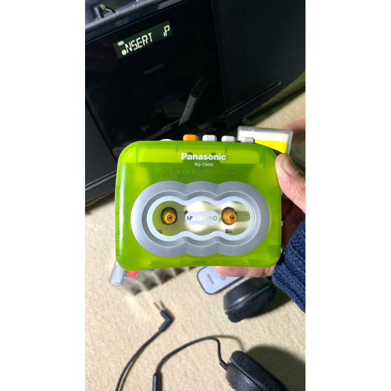 stereo cassette player panasonic womo xbass