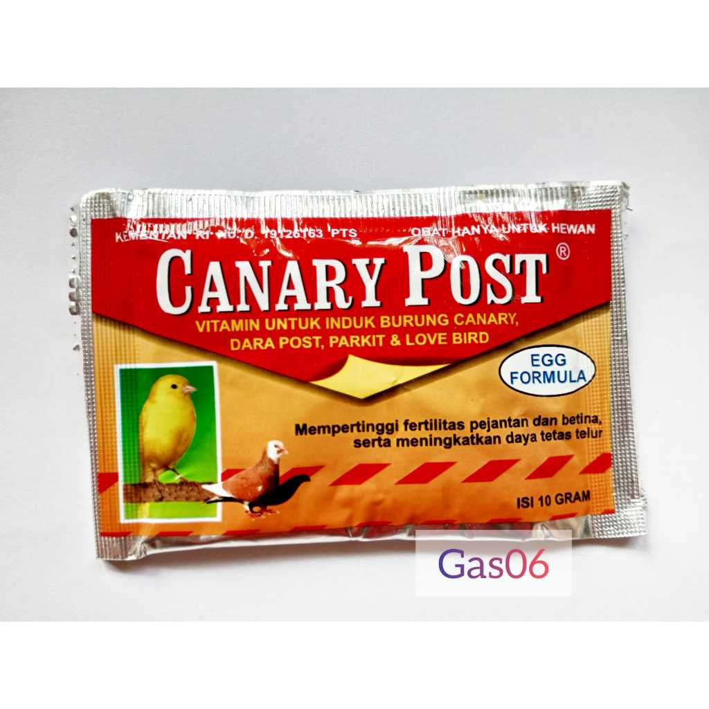 (10 GRAM) CANARY POST - VITAMIN BURUNG KENARI